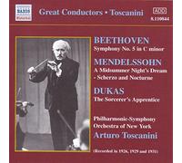 Beethoven – Great Conductors : Beethoven, Mendelssohn, Dukas – NAXOS