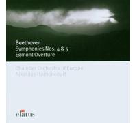 Beethoven Harnoncour - Elatus: Sinfonie Nn. 4 & 5-Egmont [Import]