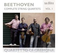 Quatuor di Cremona – Beethoven : Intégrale des quatuors à cordes, Vol. 1 – CD – NAXOS