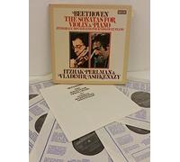 BEETHOVEN, ITZHAK PERLMAN, VLADIMIR ASHKENAZY - BEETHOVEN, ITZHAK PERLMAN, VLADIMIR ASHKENAZY the sonatas for violin and piano, 5 x vinyl, booklet, boxset, D92D 5