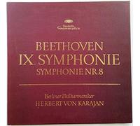 Beethoven - IX. Symph, Symph Nr.8, Karajan, Berliner Philh [3x Vinyl LP]