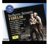 Beethoven – Fidelio, op. 72 – Janowitz / Bernstein / VPO / VSO – CD – Deutsche Grammophon