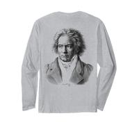 Beethoven - Joueur de Piano compositeur de Musique Classique imprimé Manche Longue