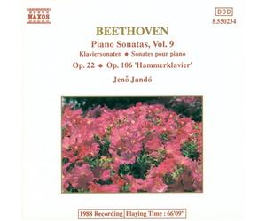 Beethoven, Klavier Sonaten Vol. 9, op. 22, Op. 106, Piano: Jeno Jandó