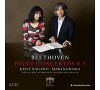 Beethoven / Kodama / Nagano - Piano Concertos 0-5 [New CD] Boxed Set, 4 Pack