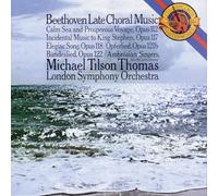 Beethoven – Late Choral Music – Michael Tilson Thomas – CD – Sony