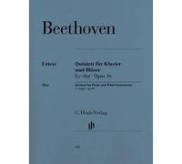Beethoven L.V. - Piano Quintet E Flat Major Op. 16 (Version For Wind Instruments) For Piano, Oboe, C