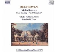 Takako Nishizaki – Sonates pour violon 24 « Printemps » & 47 « Kreutzer » – CD – NAXOS
