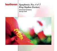 Ludwig van Beethoven – Symphonies 4 & 7 – Ouverture King Stephen – CD – Sony – Neuf