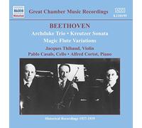 Beethoven – Sonate 'A Kreutzer' op.47; Trio 'L'Archiduc' op.97; Variations WoO 46 – CD