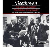L. VAN BEETHOVEN - Quatuors à cordes n°7, n°8, n°9, n°10 "Les Harpes" & n°11 "Serioso"