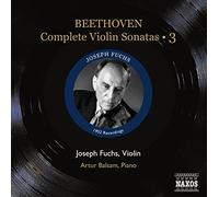 Ludwig van Beethoven – Sonates pour violon (Intégrale, vol. 3) – NAXOS