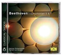 HERBERT VON KARAJAN "SINFONIEN 5 & 7 BEETHOVEN" CD NEW