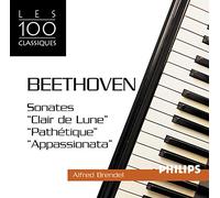 Beethoven – Sonates pour piano Nos. 8 et 14 : Clair de Lune / Pathétique / Appassionata – Import