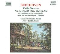 Beethoven, L. Van – Sonates pour violon Nos 4 & 10 – NAXOS Deutschland
