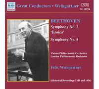 Beethoven, L. Van – Symphonies n°3 & 4 – Import – NAXOS