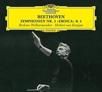 Berliner Philharmoniker & Herbert von Karajan – Beethoven : Symphonies n°3 & n°4 – Verve Spa (1962)