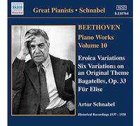 L. van Beethoven – Variations et Bagatelles (Opus 34/35, Opus 33, Woo 59) – Import