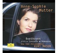 Anne-Sophie Mutter – Concerto pour violon en Ré majeur Op.61 & Romances Op.40/50 – CD