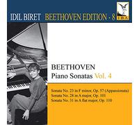 Idil Biret – Beethoven Edition Vol. 8 : Sonates pour piano – CD – Import (NAXOS)