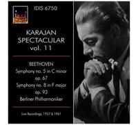 Beethoven,L.W. / Berliner Philharmoniker - Karajan Spectacular Vol. 11 - Live Recordings [Compact Discs]