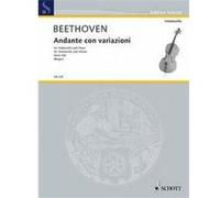 Beethoven Ludwig Van - Andante Avec Variations Woo44B - Violoncelle/Piano