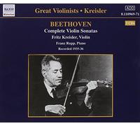 Beethoven, L. Van – Sonates pour violon complètes (Kriesler, Rupp) – Import