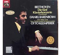 Beethoven - Ludwig van Beethoven - Daniel Barenboim - Otto Klemperer - Die Fünf Klavierkonzerte / Chorfantasie - His Master's Voice - 1C 197-01 890/93, EMI Electrola - 1C 197-01 890/93, HÖR ZU - 1C 197-01 890/93