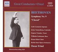 Beethoven, Ludwig van - BEETHOVEN : Symphonie n° 9 op. 125