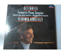 BEETHOVEN Ludwig Van (Germania) - Favourite piano sonatas - n. 14 Mondschein; n. 23 Appassionata; n. Patetique; n. 15 Pastoral; n. 21 Waldstein; n. 21 Der Sturm; n. 12 Marche funebre; n. 26 Les Adieux; n. 29 Hammerklavier; Andante favori - CUT OUT--VINYL-DEC R 215290-DECCA - Inghilterra-BEETHOVEN Ludwig Van (Germania)-ASHKENAZY Vladimir (pianoforte - dir)