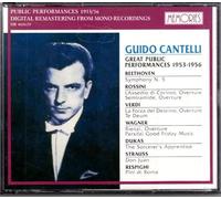 Beethoven, Ludwig van - Guido Cantelli In The Great Public Performances (1953-1956) (UK Import)