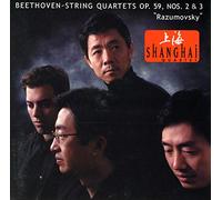 Beethoven Ludwig Van - Quatuors A Cordes Op. 59, N°2 Et N°3 "Razoumovski"