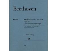 Beethoven Ludwig van - Sonate N8 Opus 13 en do mineur dite Grande sonate pathétique --- Piano