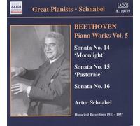 Beethoven, L. Van – Sonates pour piano N°14, N°15, N°16 – NAXOS