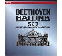 BEETHOVEN, Ludwig van: Symphony nr.5 in C minor, op.67; Symphony nr.7 in A major, op.92 -- Bernard Haitink (cond), Concertgebouw Orchestra Amsterdam -- PHILIPS (1986)--BEETHOVEN Ludwig Van (Germania)-HAITINK Bernard (dir)-PHILIPS-PHI 420540 LP-Vinyl