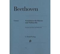 Beethoven, Ludwig van - Variationen für Klavier und Violoncello [Paperback] NEUF