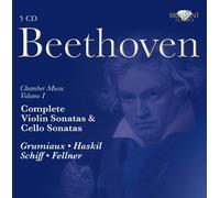 Beethoven Ludwig Van - Violin Sonatas & Complete Cello [Import]