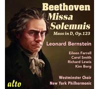 Ludwig van Beethoven – Missa Solemnis (Farrell, Lewis, Corigliano, Bernstein) – CD – Alto