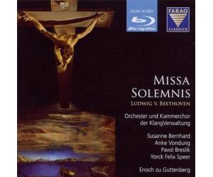 Beethoven - Missa Solemnis - Klang Verwaltung/Enoch Zu Guttenberg - Blu Ray Audio