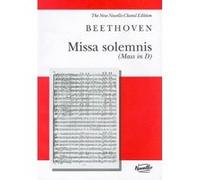 Beethoven missa solemnis , mass in d , vocal score Beethoven, Ludwig Von (Auteur)