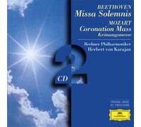 Beethoven : Missa Solemnis - Mozart : messe du couronnement / Herbert Von Karaj