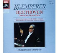 BEETHOVEN -OVERTURES /KLEMPERER/ PHILHARMONIA ORCHESTRA