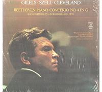 Beethoven Piano Concerto No. 4 in G - Six Variations on a Turkish March, Op. 76 - Gilels - Szell - Cleveland