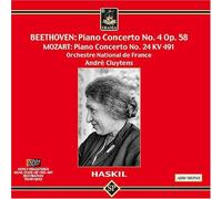 Beethoven : Piano Concerto No. 4, Op. 58, Mozart : Piano Concerto No. 24, KV 491