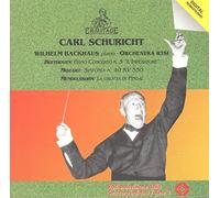 Beethoven Piano Concerto No. 5 Mozart Sinfonia No. 40 and Mendelssohn La Grotta di Fingal ~ Carl Schuricht, William Backhaus and Orchestra RTSI