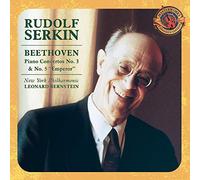 Rudolf Serkin - Piano Ctos 3 in C Min / Piano Ctos 5 in E-Flat Major [New CD] Al