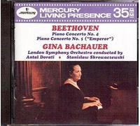 Beethoven: Piano Concertos Nos. 4 & 5 by Mercury Living Presence