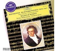 Beethoven: Piano Concertos Nos. 4 & 5 by Wilhelm Kempff [Audio CD] NEUF