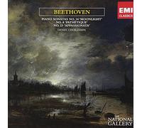 Beethoven: Piano Sonatas No.14 'Moonlight', No.8 ' Pathétique', No.23 'Appassionata' (The National Gallery Collection)