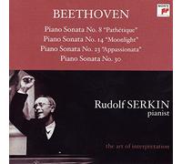 Beethoven: Piano Sonatas No. 8 Path?tique; No. 14 Moonlight; No. 23 Appassionata & No. 30 [Rudolf Serkin - The Art of Interpretation] by Rudolf Serkin